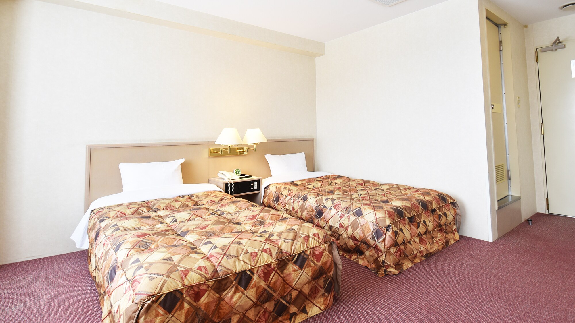 Kamar Standar Jepang-Barat (36㎡) │2 tempat tidur single, hingga 3 futon