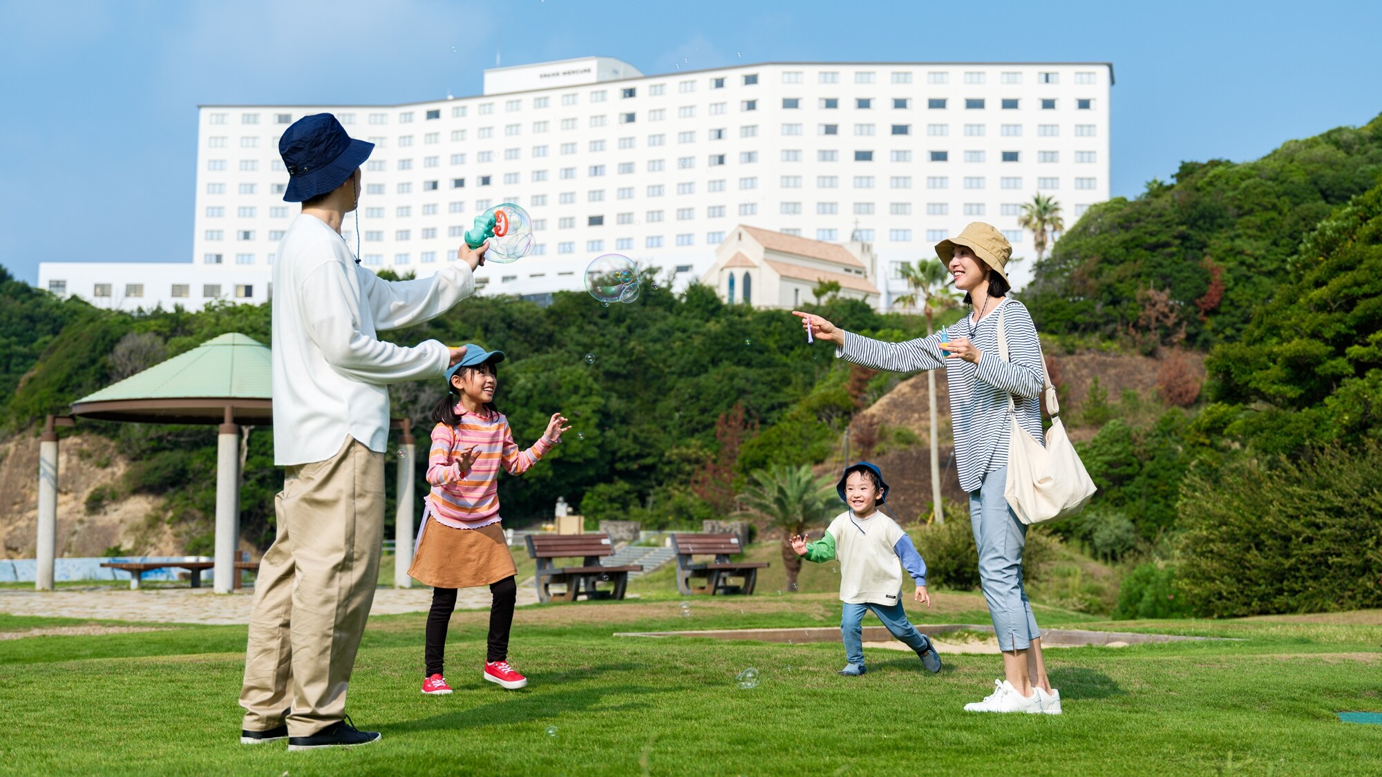 Komezu Park, adjacent to the hotel
