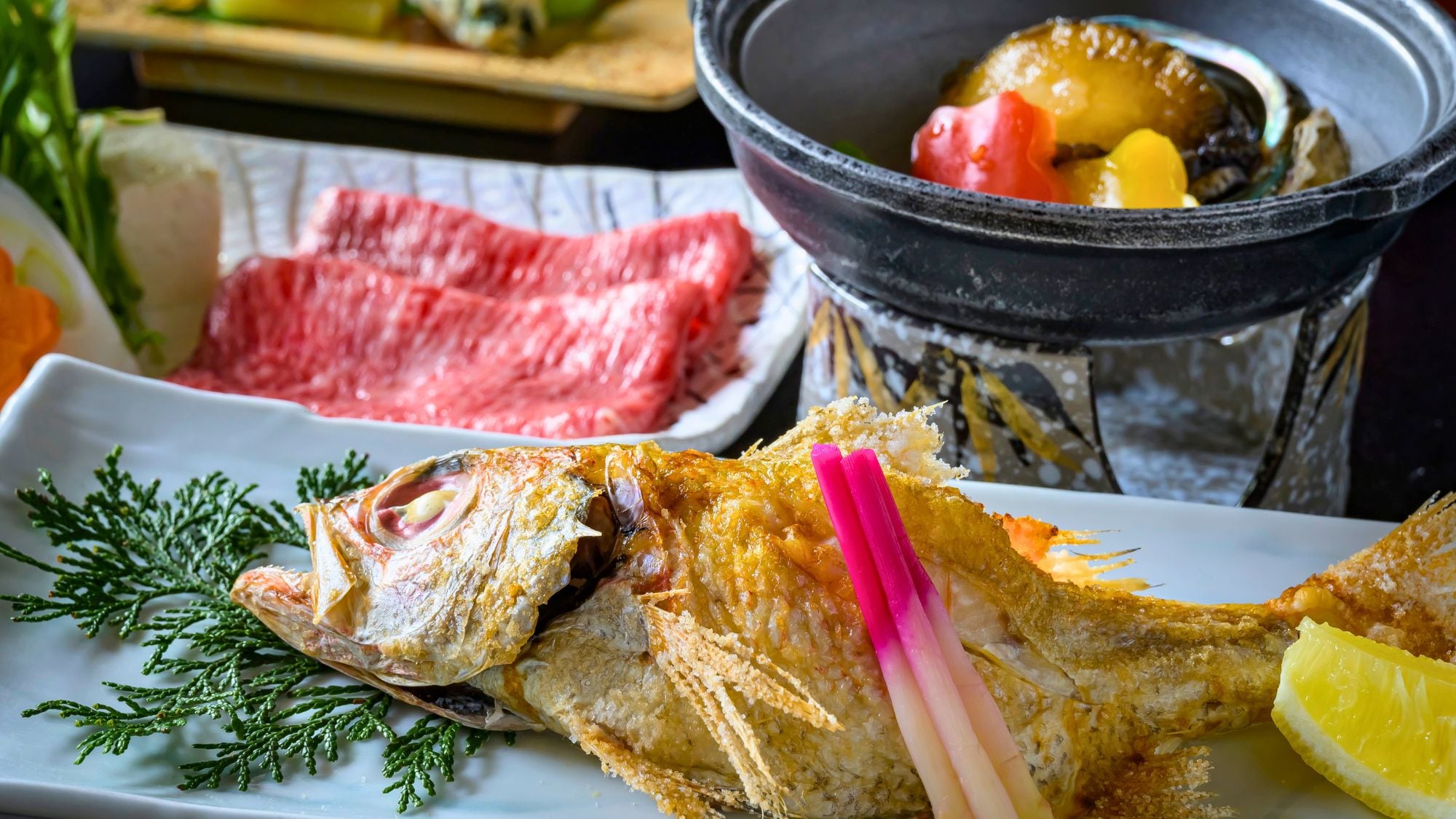 <Yakumo> Nikmati sepuasnya Nodoguro yang lezat, hidangan dari Prefektur Shimane yang penuh dengan daging lembut.