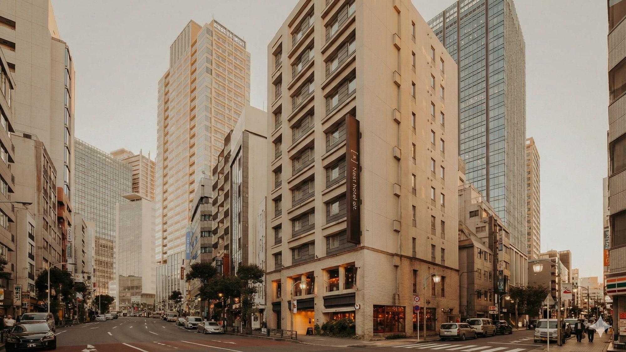 [Nest Hotel Orto Meguro Station] A hotel near JR Yamanote Line Meguro Station!