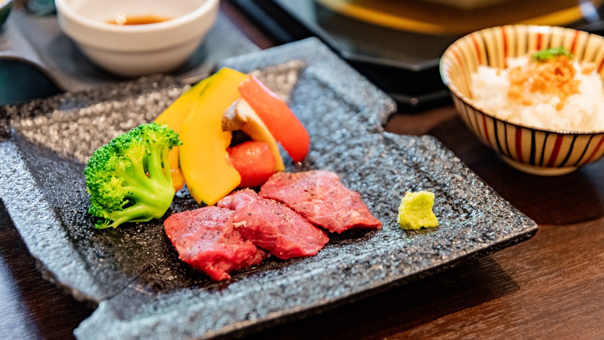 [Upgraded Kaiseki] Enjoy Japanese Black Beef along with the four seasons of Kirishima
