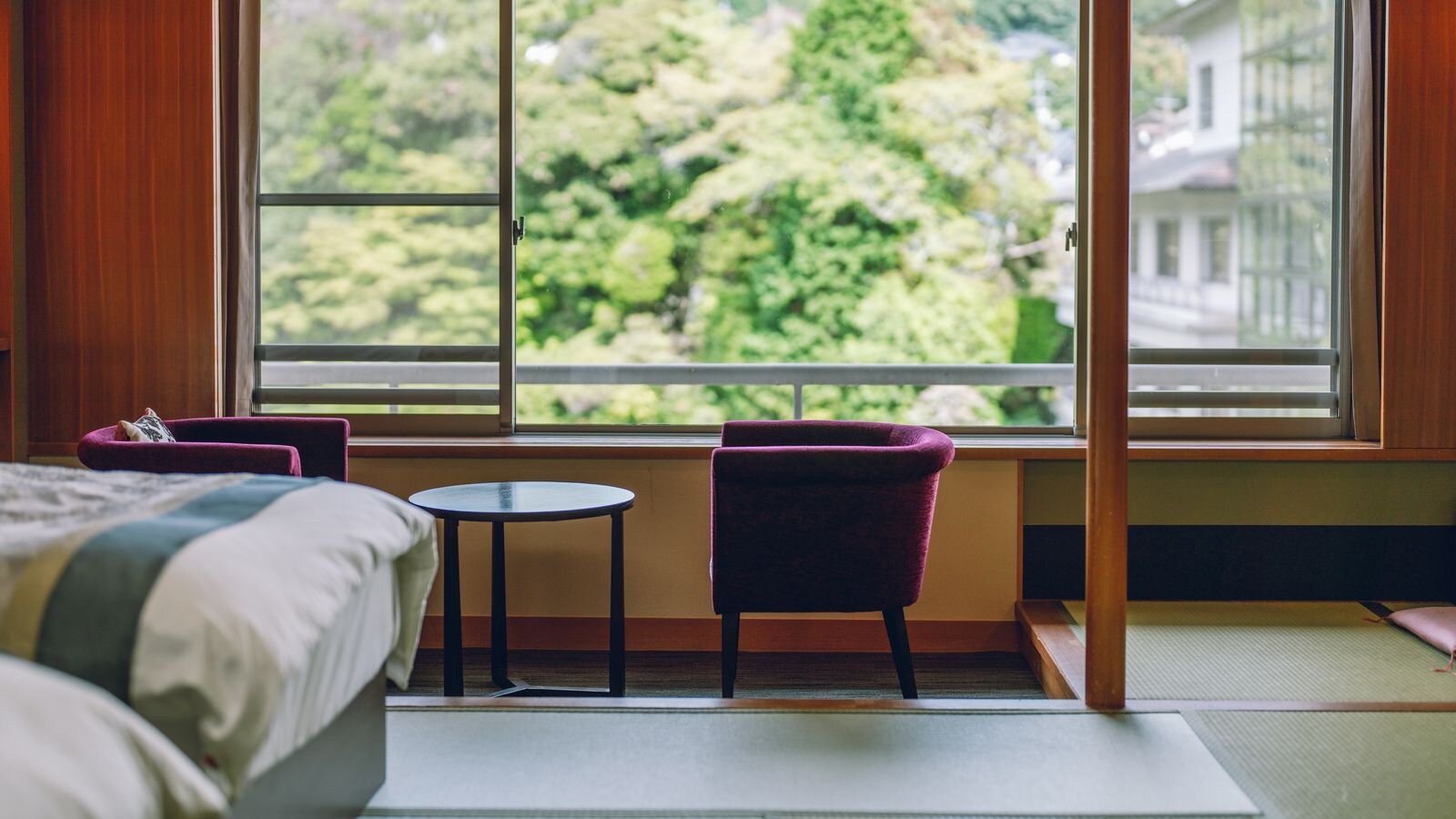 <Non-smoking> Premium Japanese-style bed 12.5 tatami mats ~Garden View~