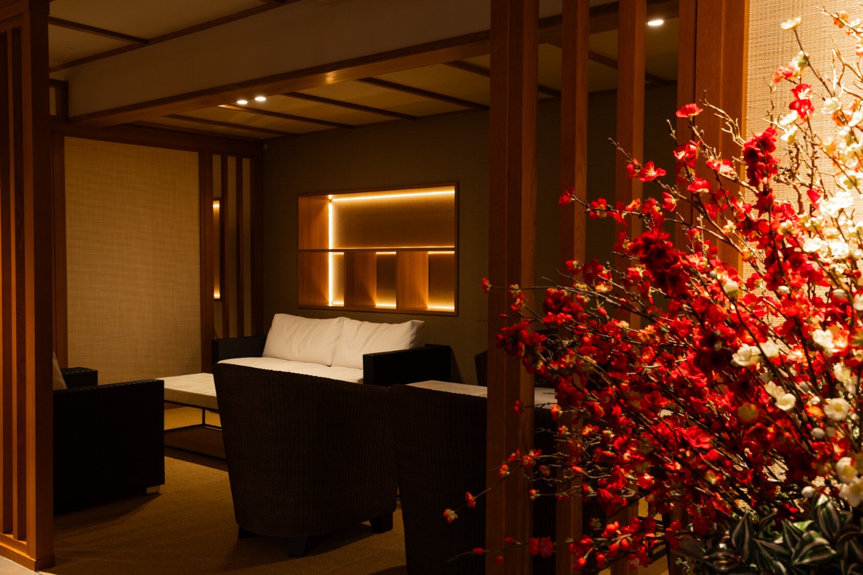 Renovated lobby in March 2024♪