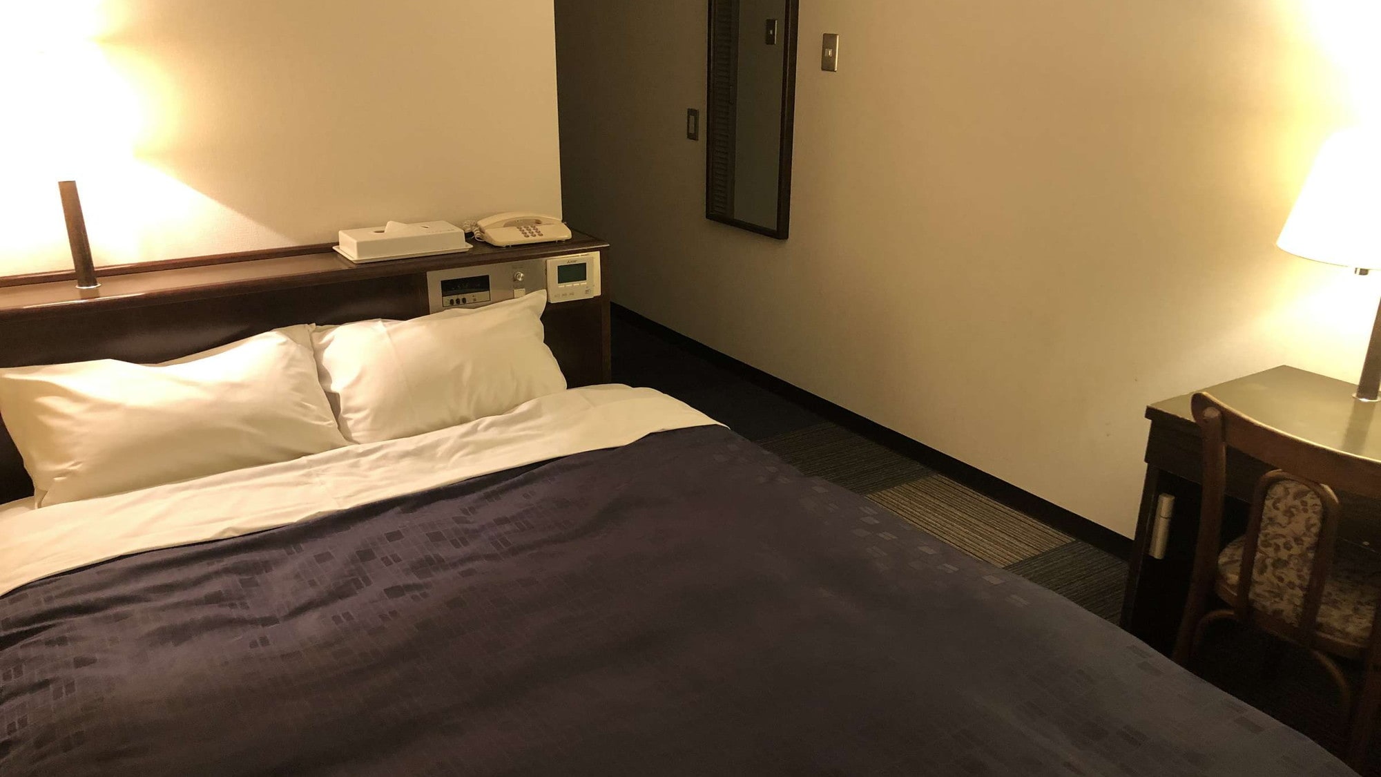 Semua kamar telah direnovasi dengan selimut.