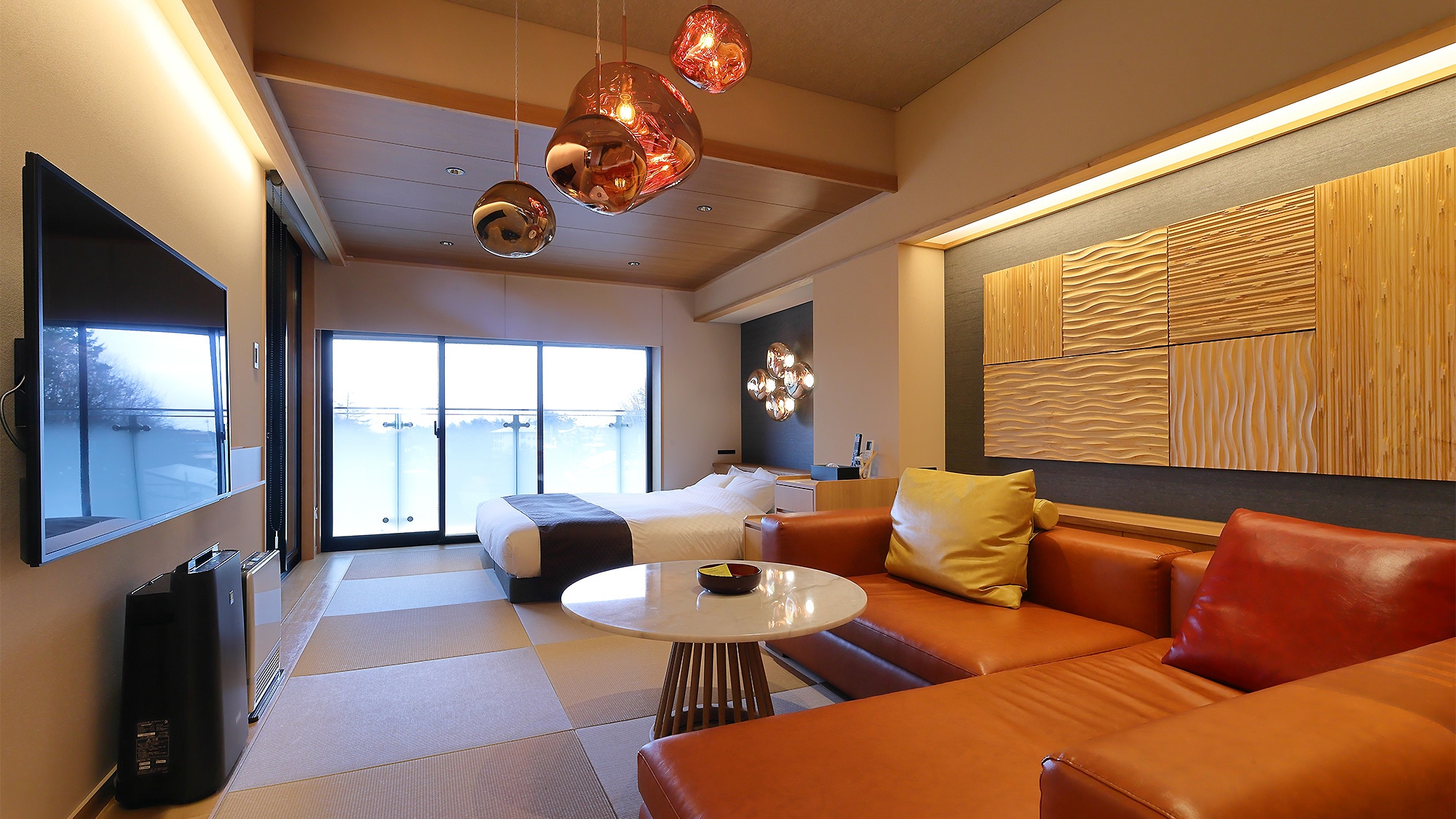 [NEW OPEN in April 2023 Gem] Semi-open-air bath + sauna + cold bath + king size bedroom