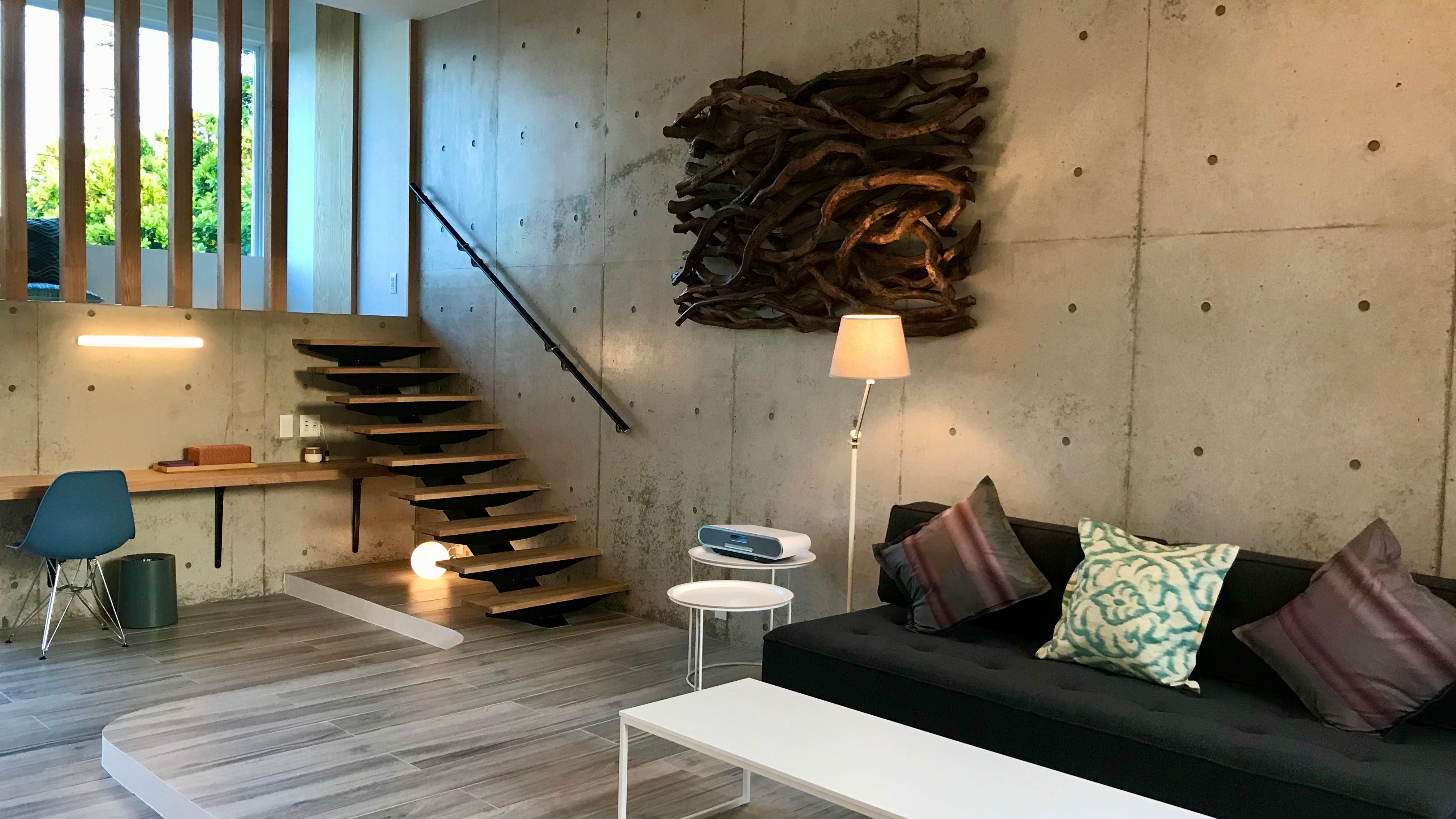 Stairs to the loft