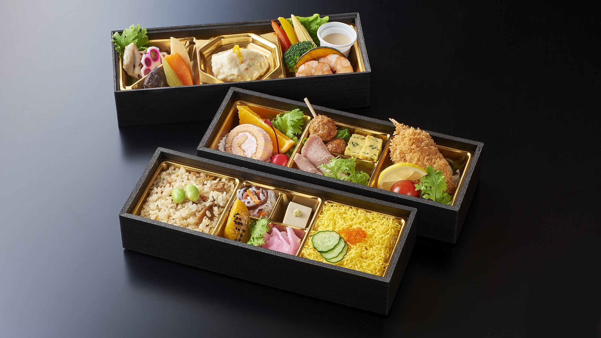 Dinner: Luxury bento