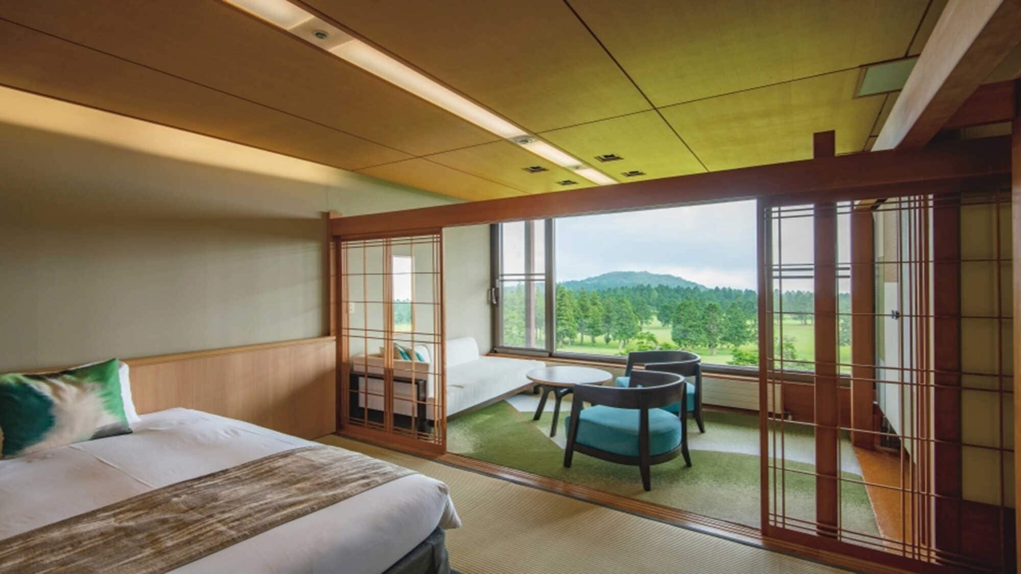 [ชั้นบนสุด: ห้องซูพีเรียทวินสไตล์ญี่ปุ่น] เพลิดเพลินกับทิวทัศน์ยามค่ำคืนและพระอาทิตย์ขึ้นเหนืออ่าวซากามิแบบพิเศษ! เพลิดเพลินไปกับทัศนียภาพอันงดงามและไม่เสียเวลา สูงสุด 3 ท่าน