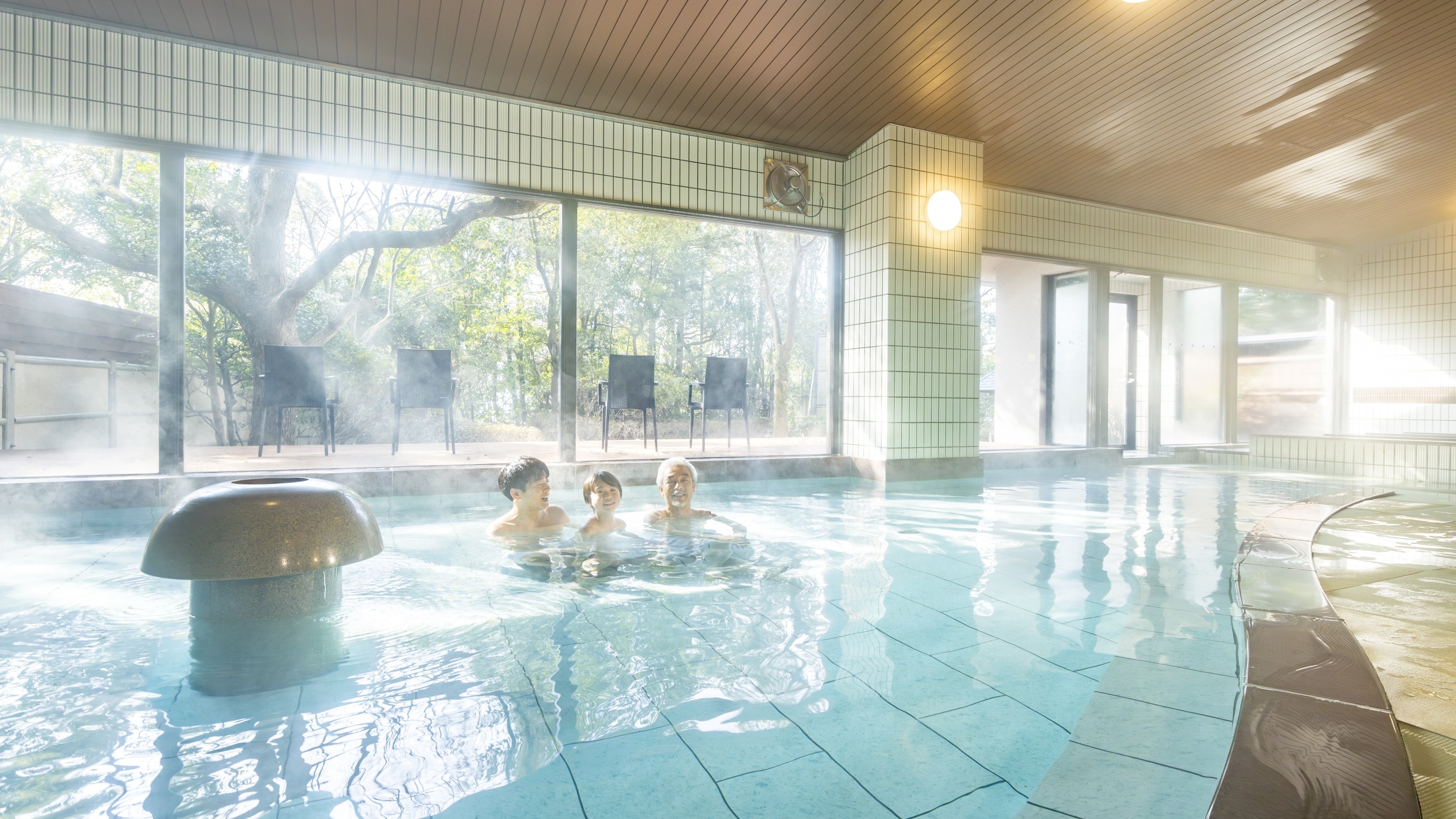 大浴場、菖蒲之湯（男士）