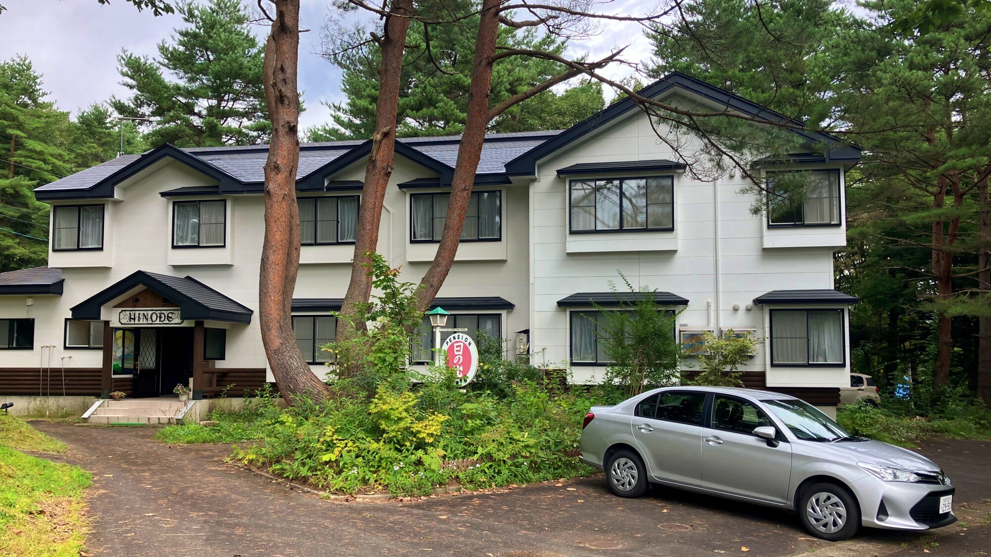 Exterior | You can park your car on the premises