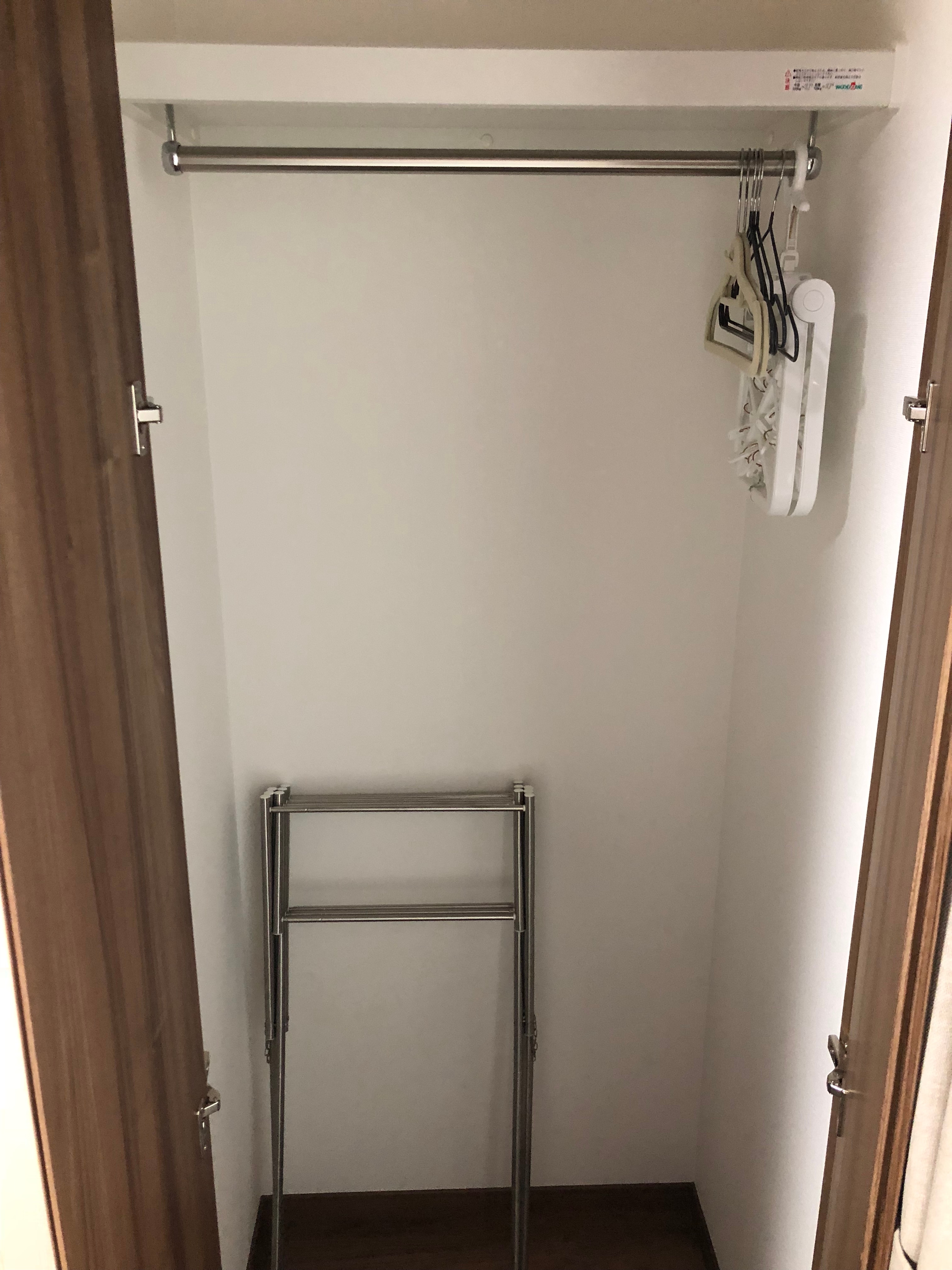 First floor closet
