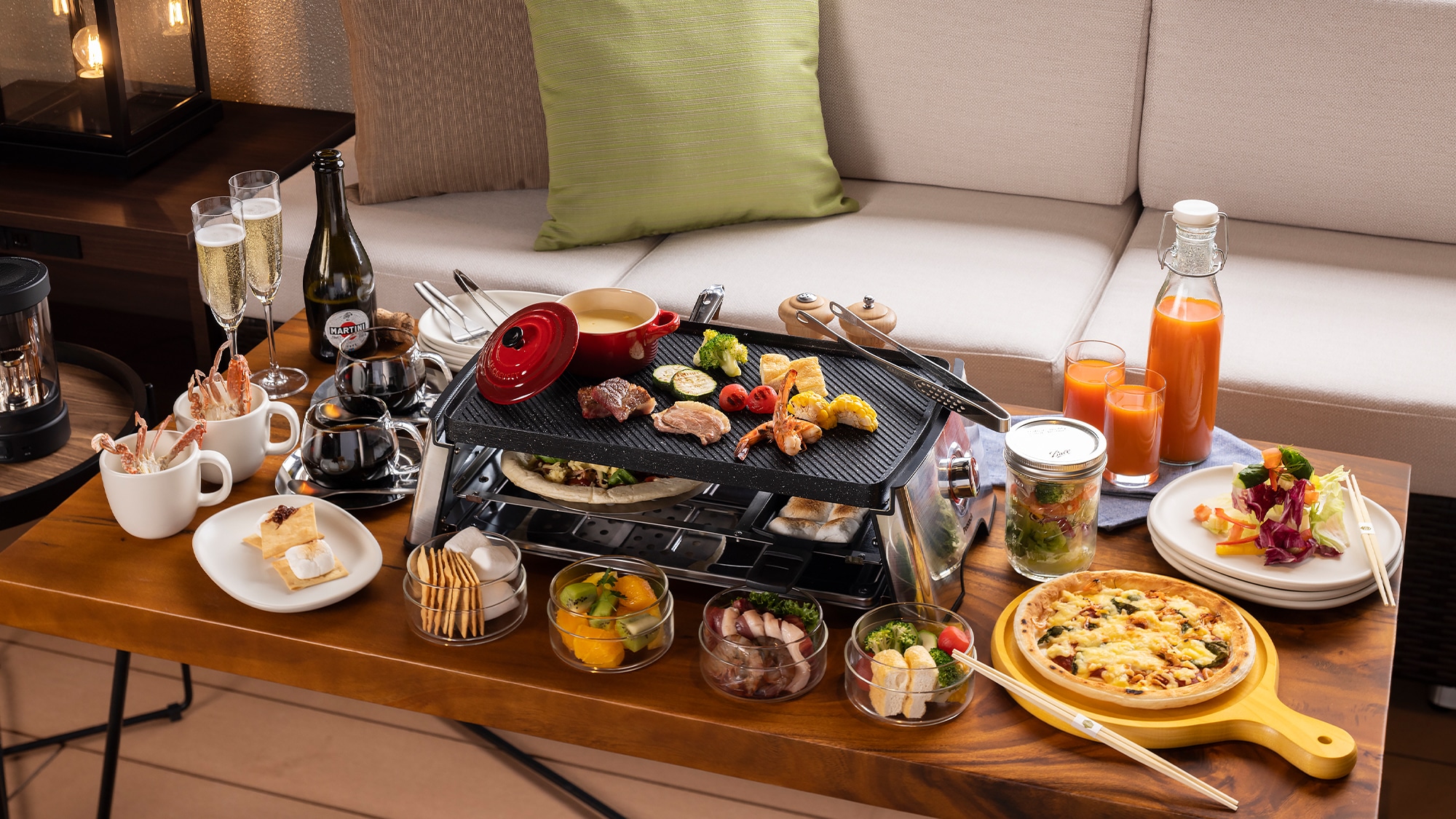 Belamping breakfast