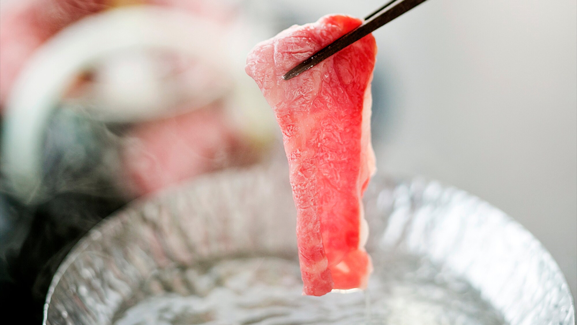 ■ Wagyu shabu-shabu ■ When you soak it in hot water, the marbled meat will melt ♪ I want to eat it quickly! This deliciousness