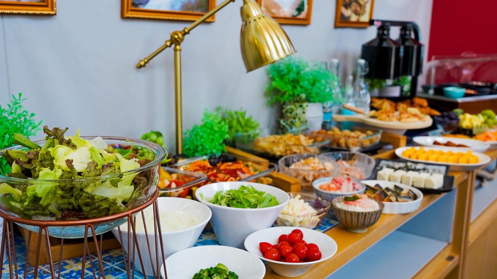 很受歡迎！ ！小色島自助早餐