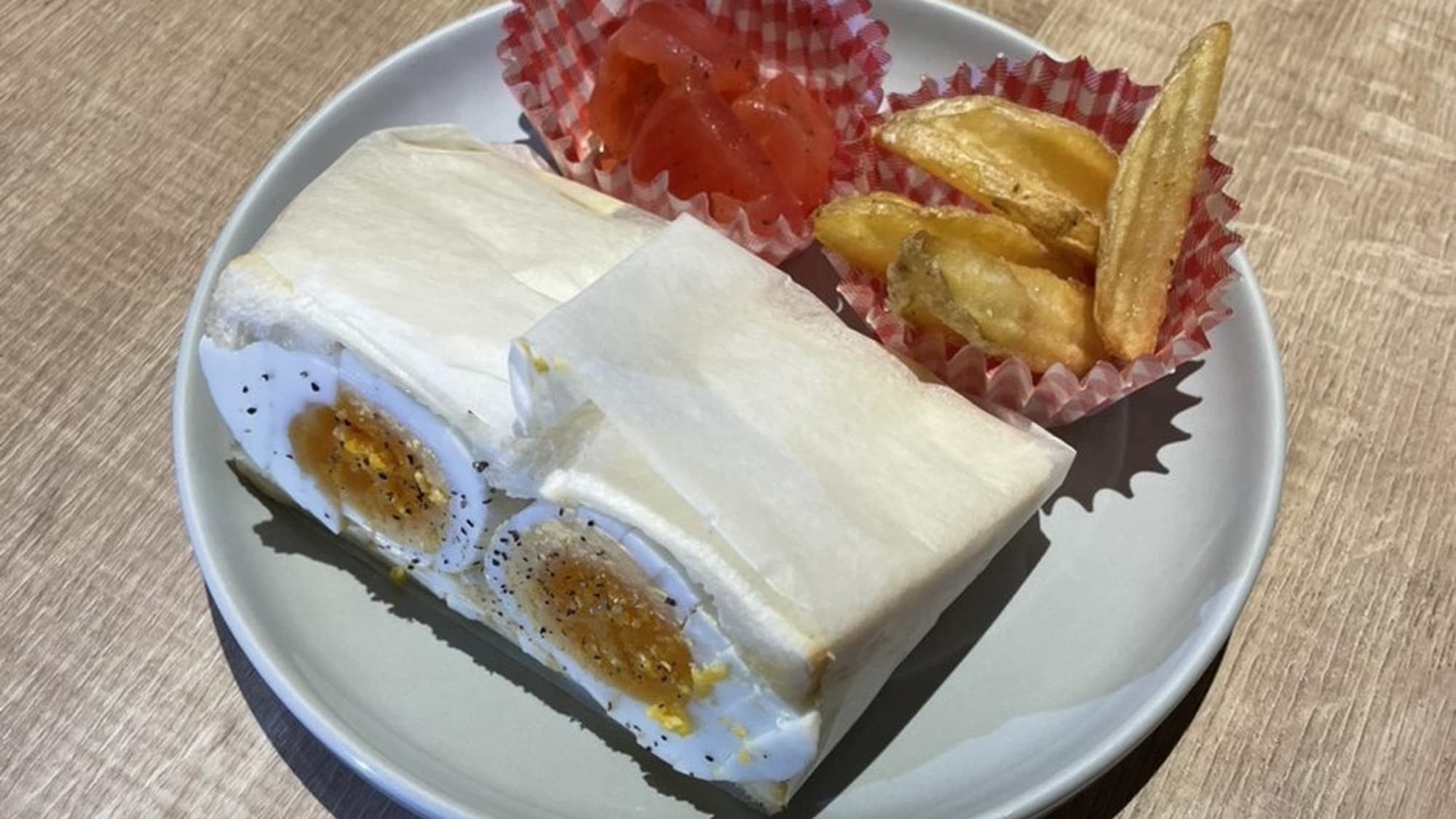 Breakfast <Egg sandwich>