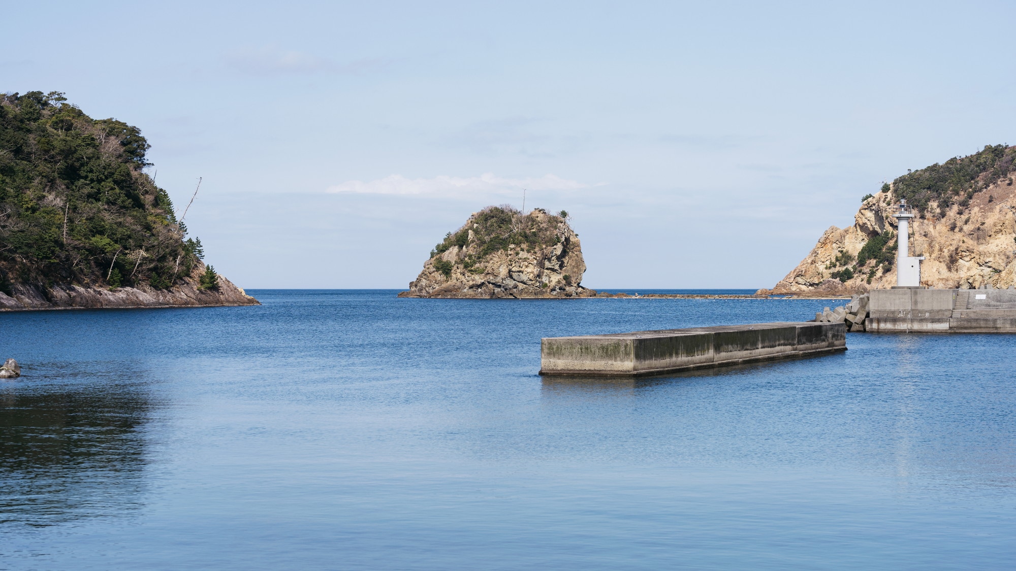 【풍경 · 항구】 바람을 기다릴 때가 느긋하게 흐릅니다