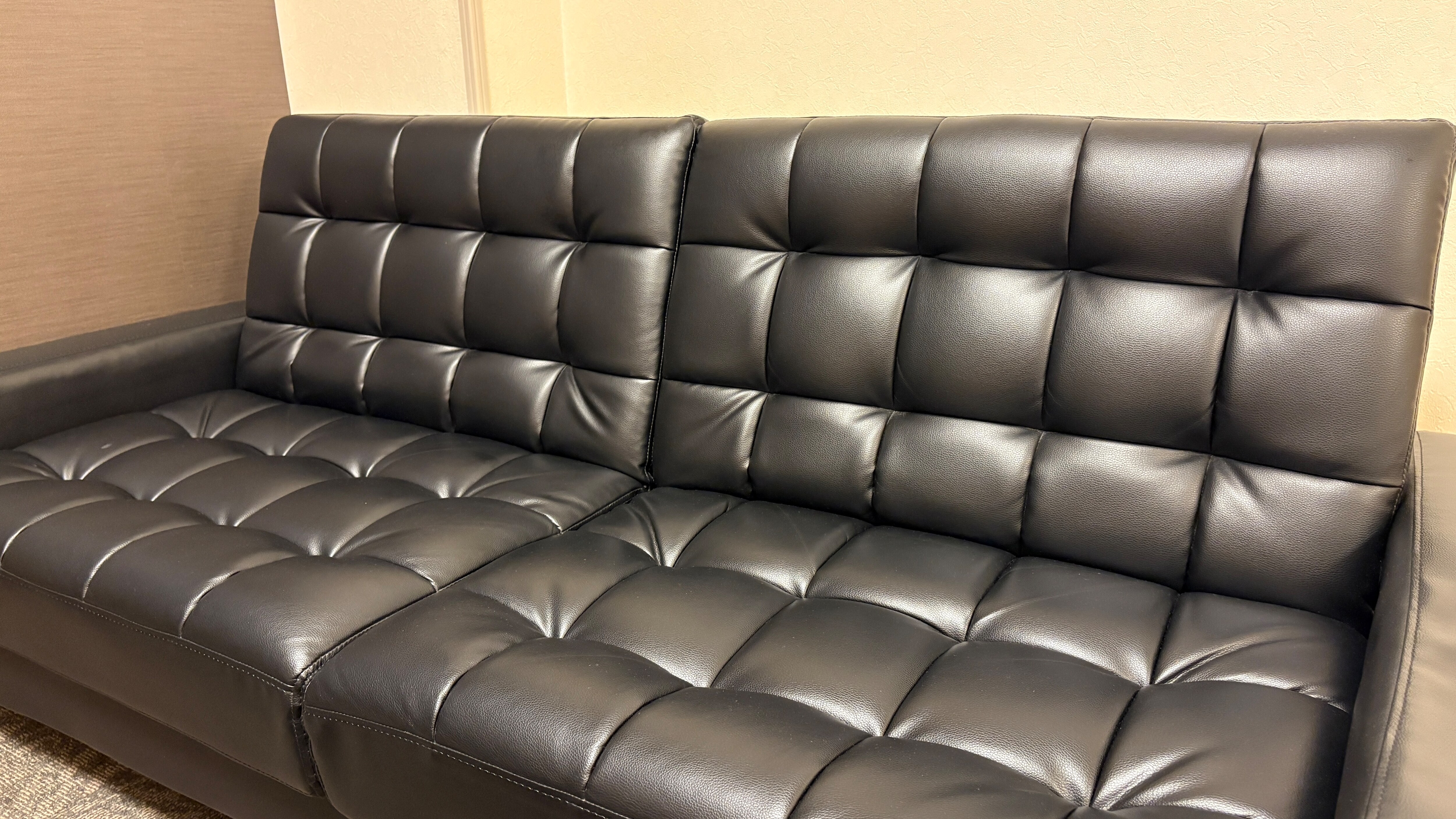 Sofa besar hanya tersedia di kamar twin.