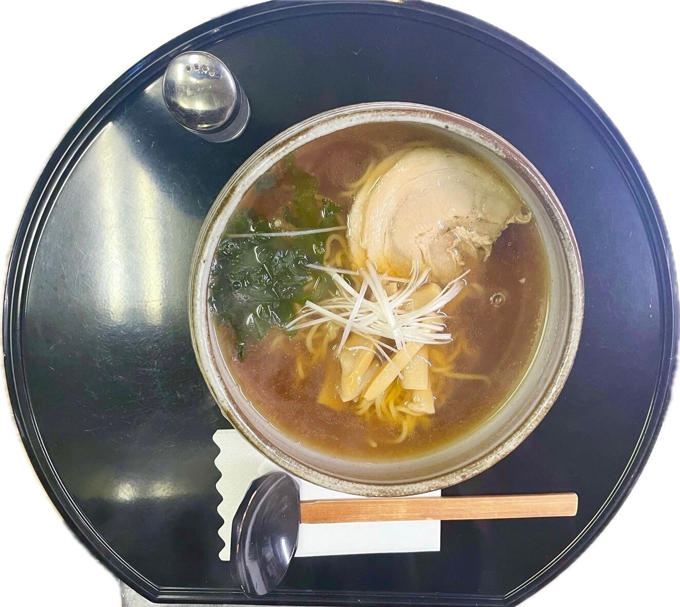 【저녁 식사 레스토랑 하나테이】 삶은 말린 라면