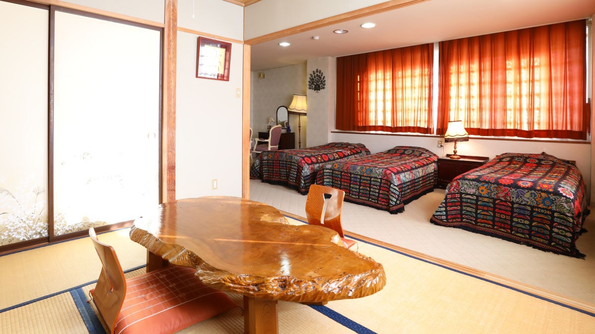 [Super View Japanese-Western Room] Excellent view! Bedroom + 6 tatami Japanese-style room