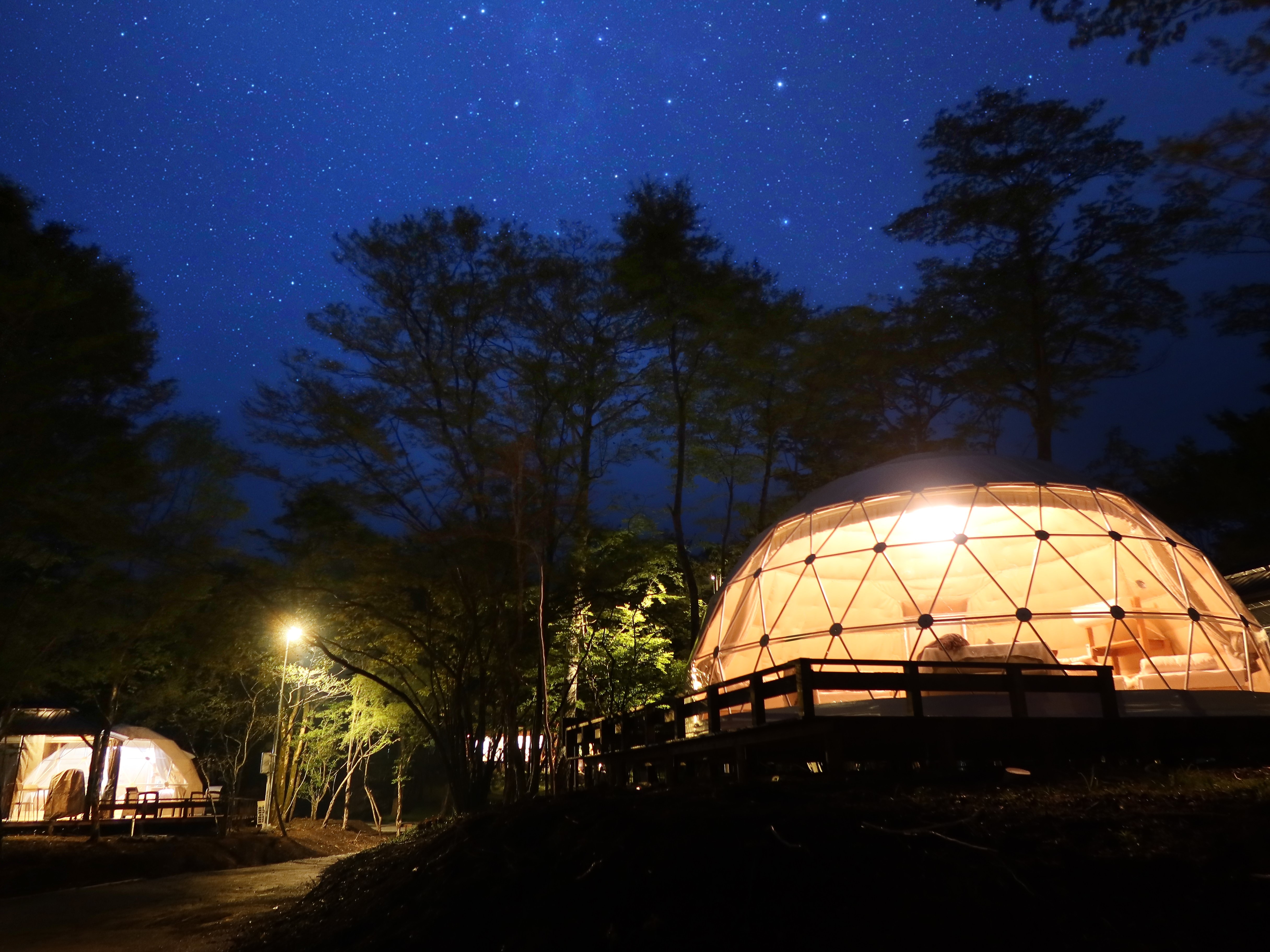 Dome Tent Standard View 7m