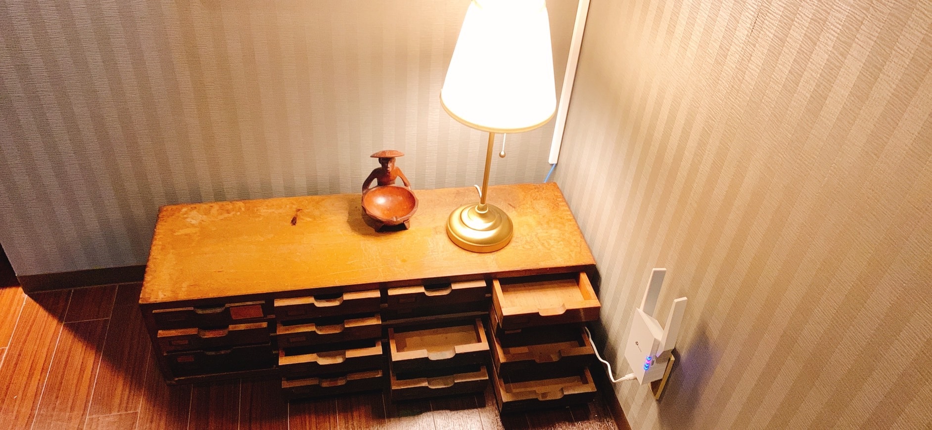 Decorations inside the building