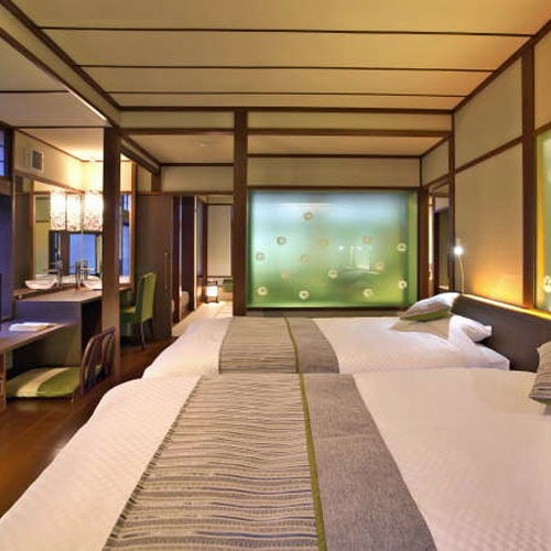 [Izumiyutei / Watasuge] Japanese-style room + Western-style bedroom <No smoking>