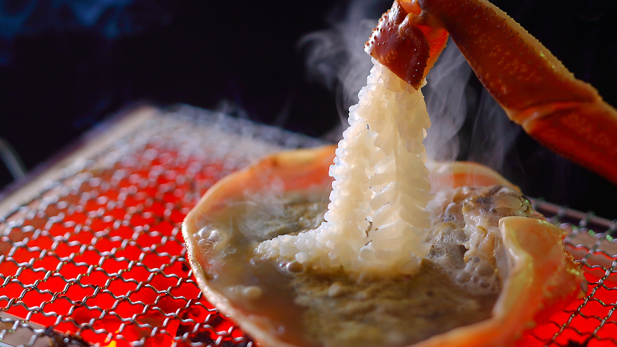 【活蟹懐石】焼き蟹