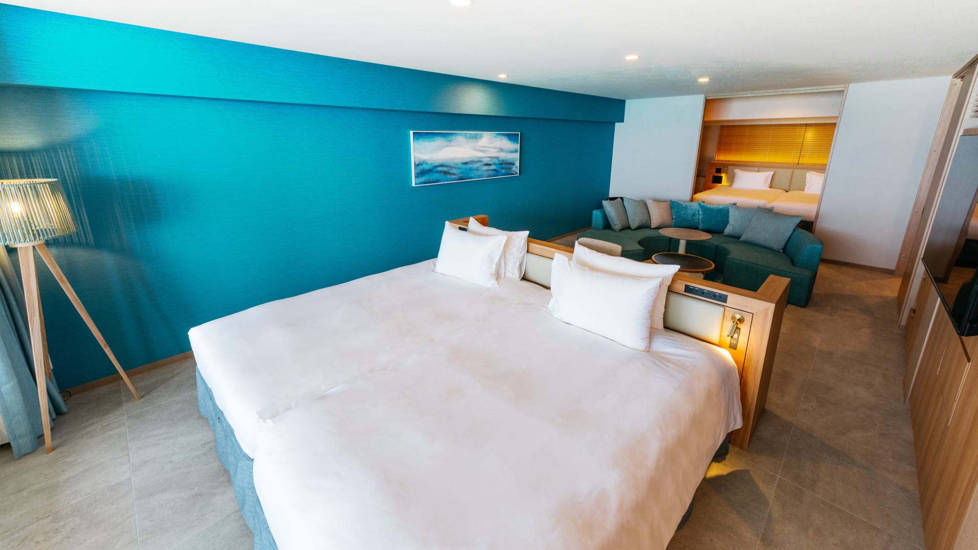 [Guest room] Corner Ocean Suite (88.8 square meters) *Example