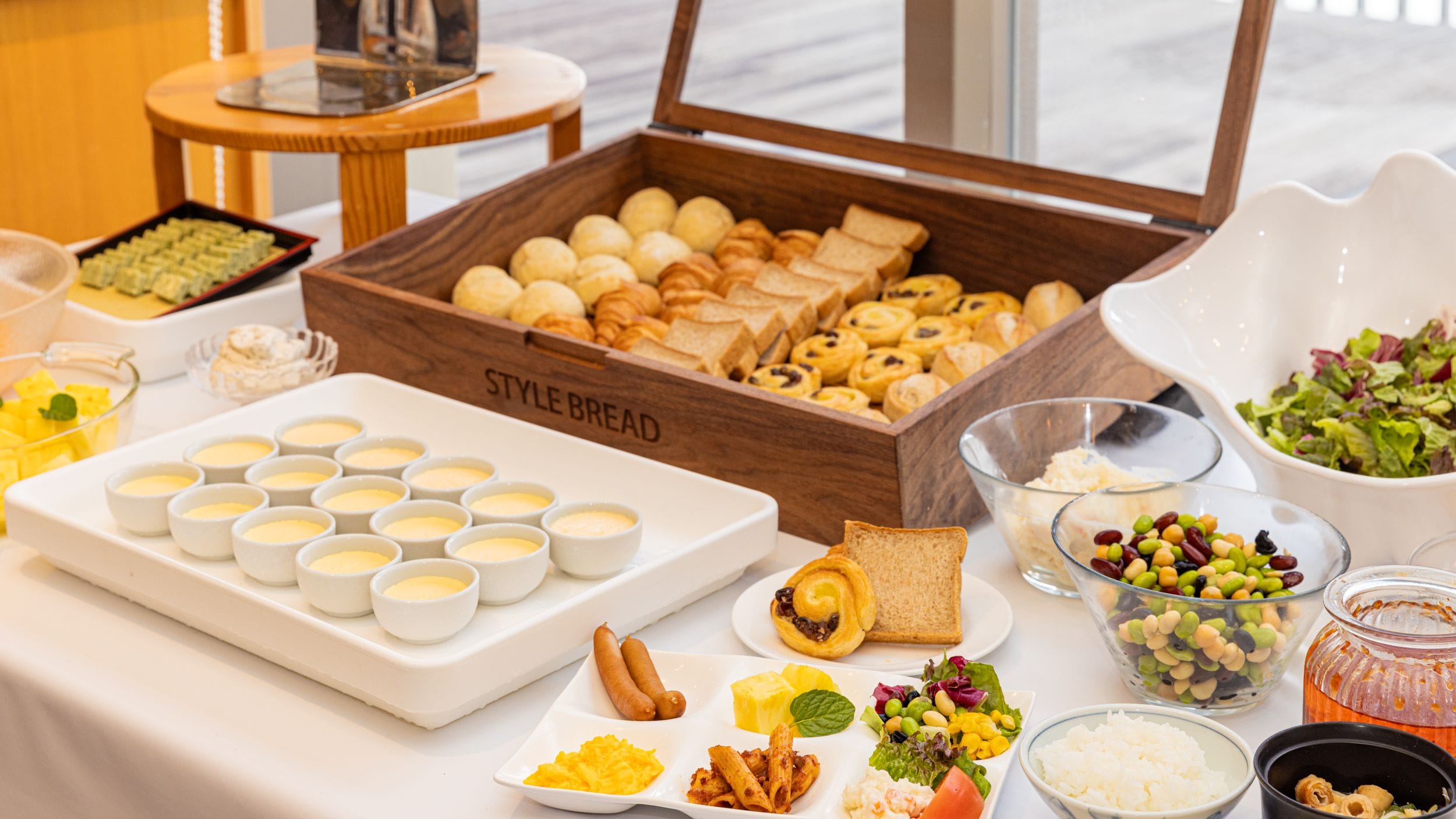 Hình ảnh tiệc buffet sáng