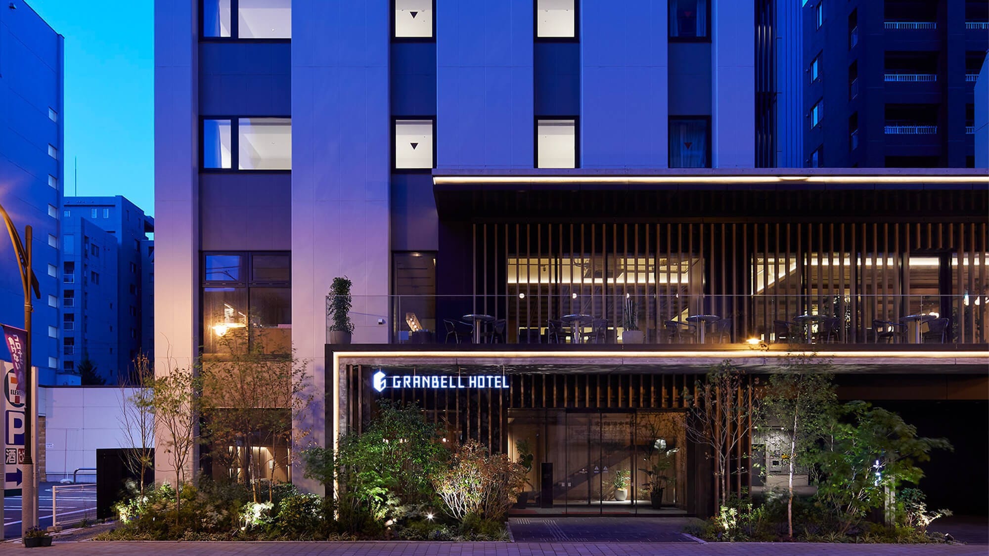 [Exterior] A designer hotel located 8 minutes on foot from Susukino Station