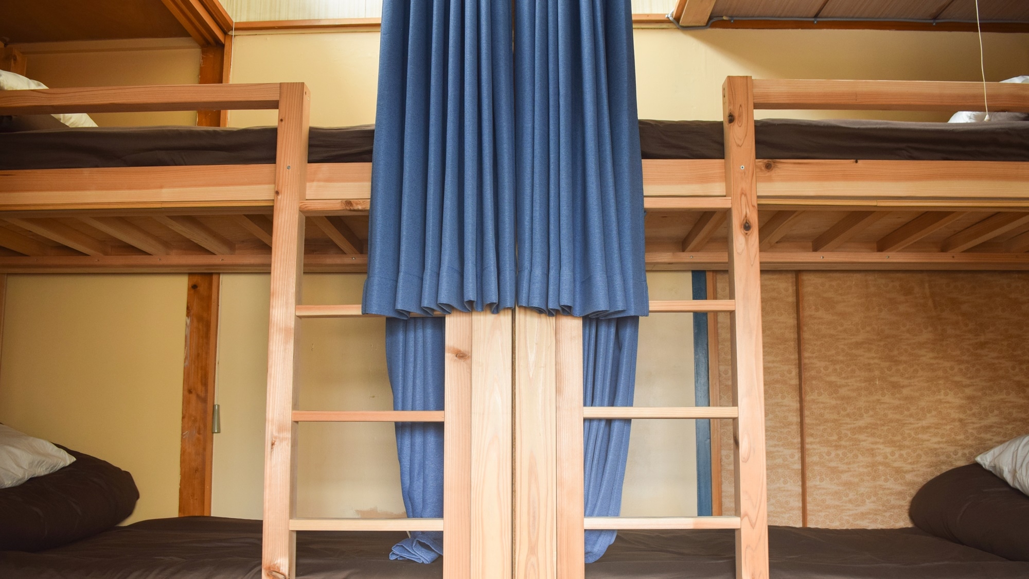*Mixed-gender dormitory/Privacy is ensured by partitions and curtains