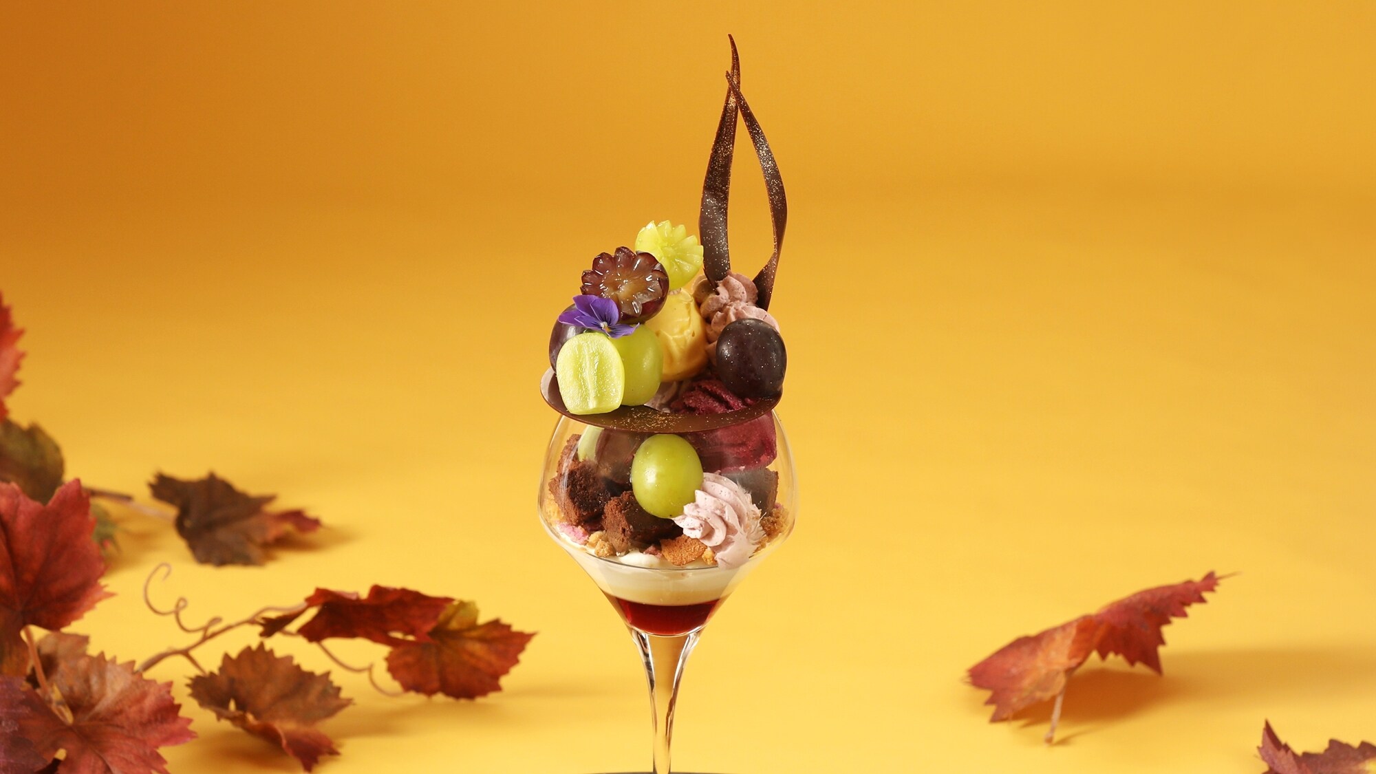 9月1日（星期一）～10月31日（星期五）葡萄乾～岡山葡萄品嚐芭菲～