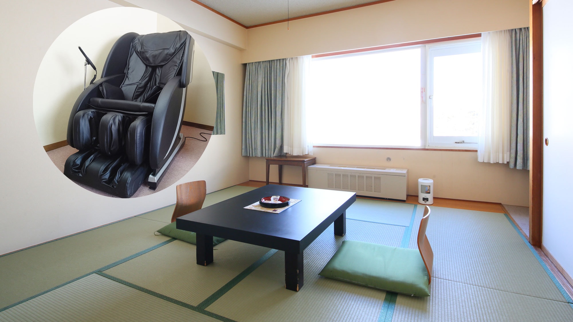 [Kamar] Dengan kursi pijat Kamar bergaya Jepang 8 tikar tatami