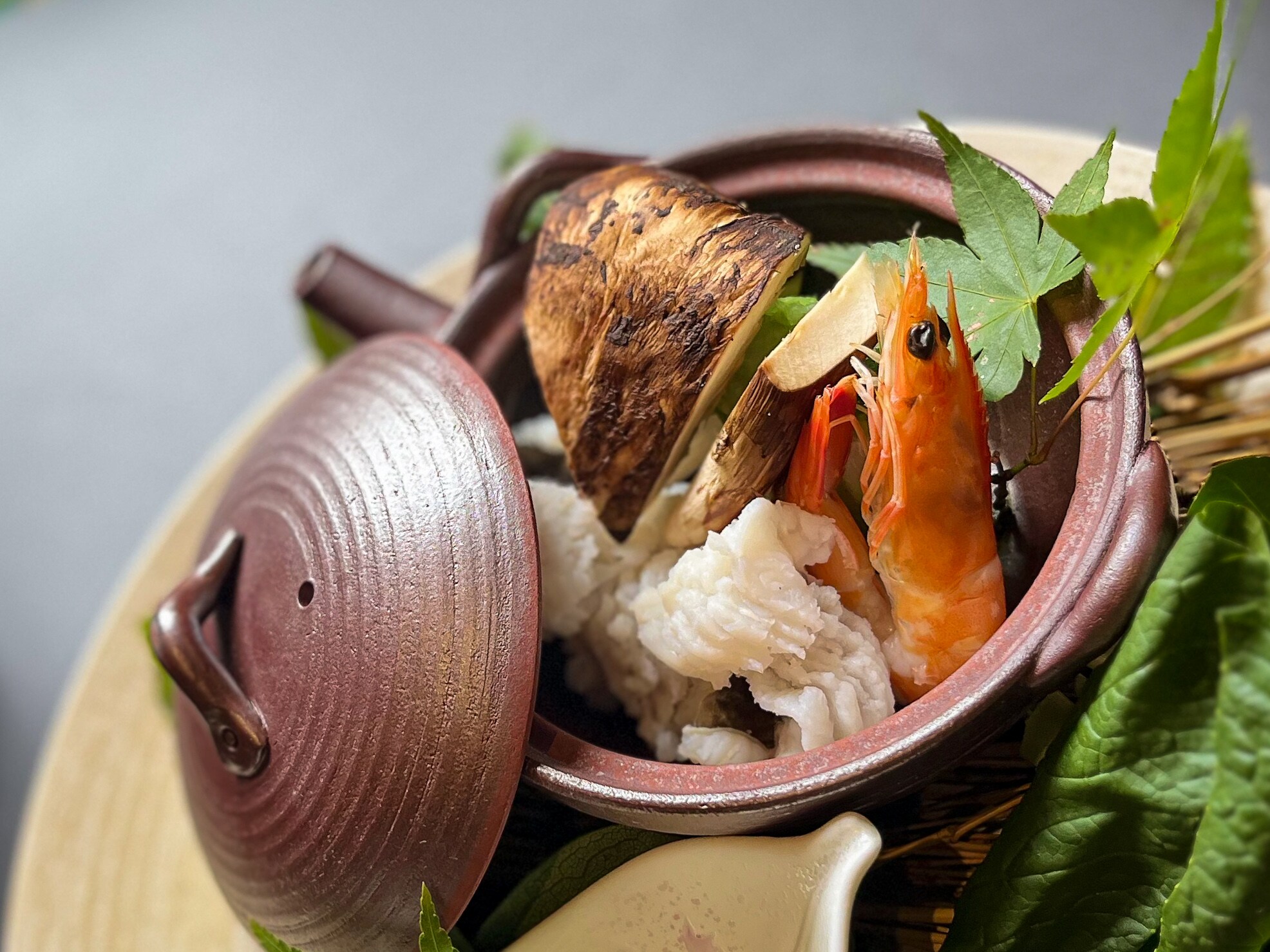 梭鲈和松茸