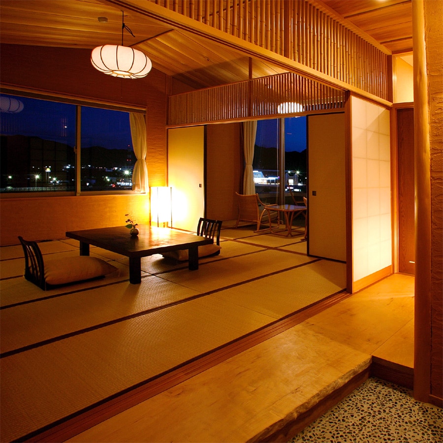 River view standard [River side 10 + 5 tatami mats / Semi-open-air bath with a view] No smoking