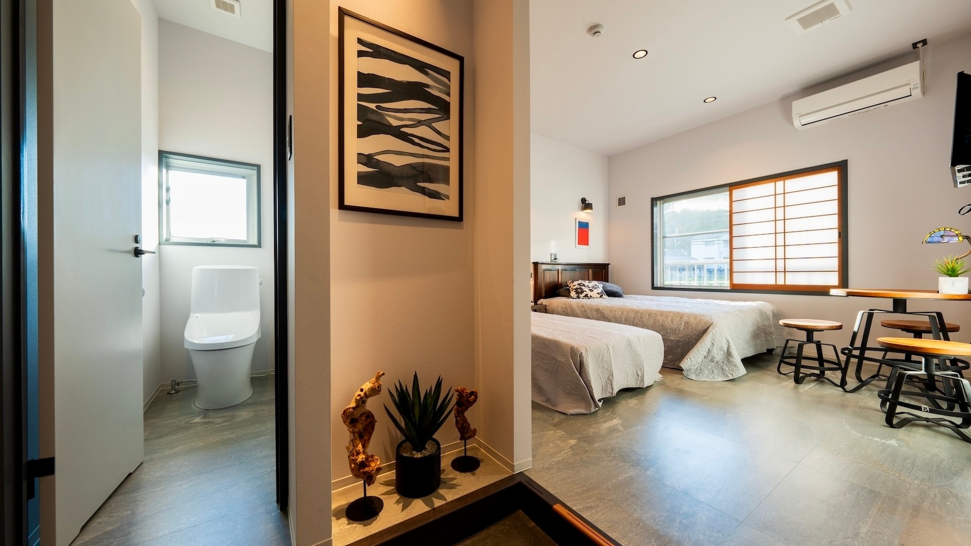 Room 1: Western-style room/Double x 1, Single x 1