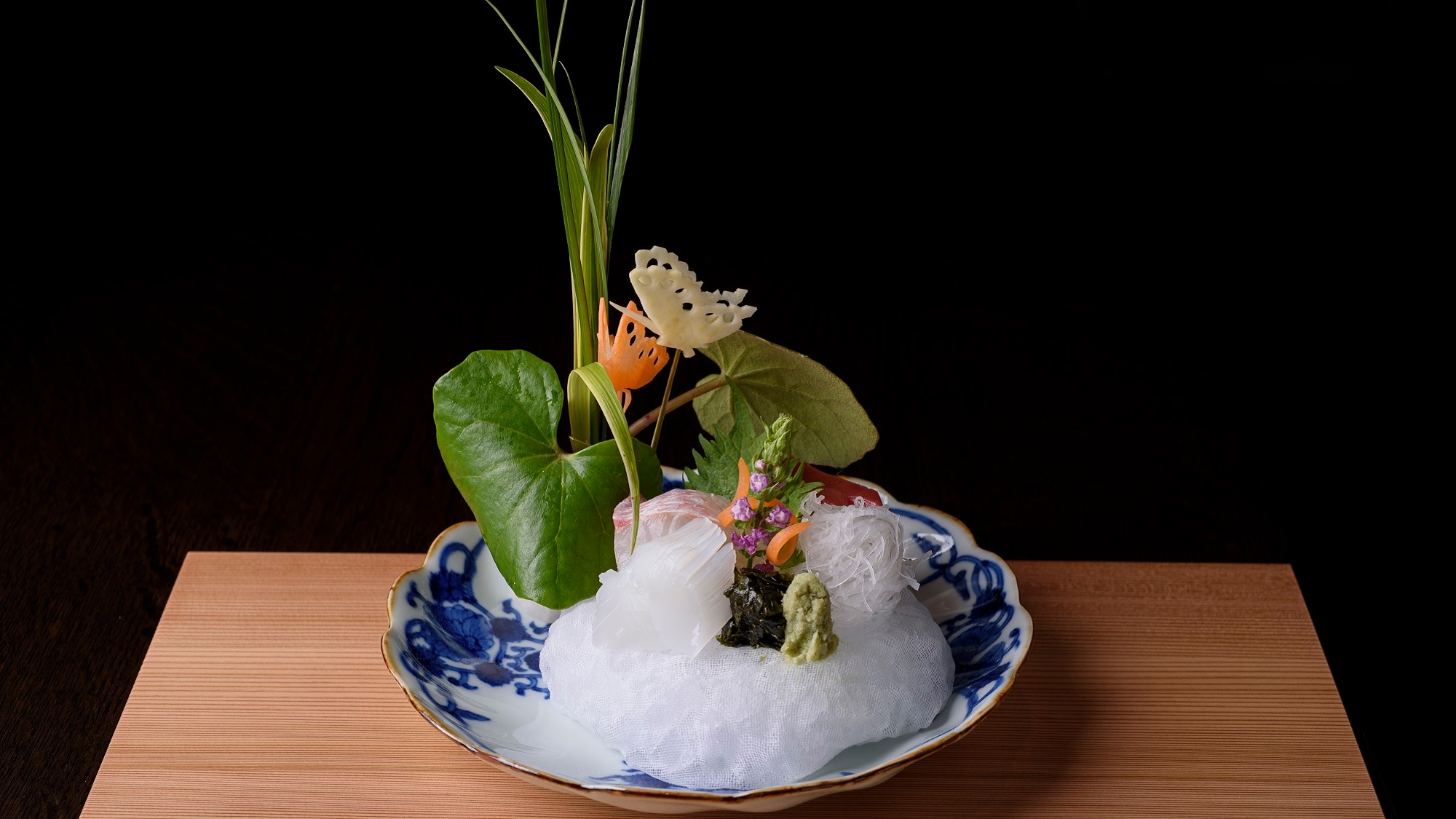 Gambar sashimi masakan Jepang