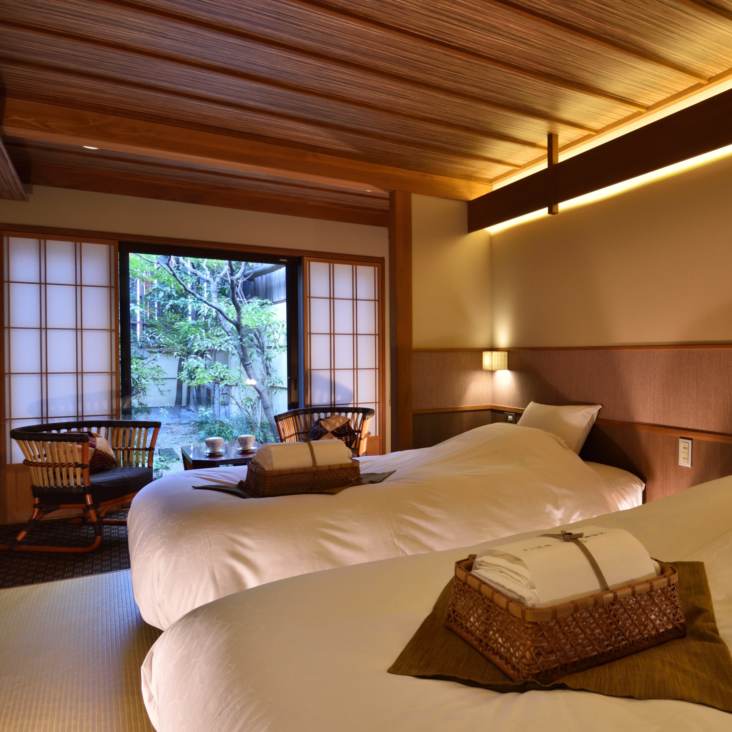 [Walnut] Kyomachiya style twin Japanese-style room
