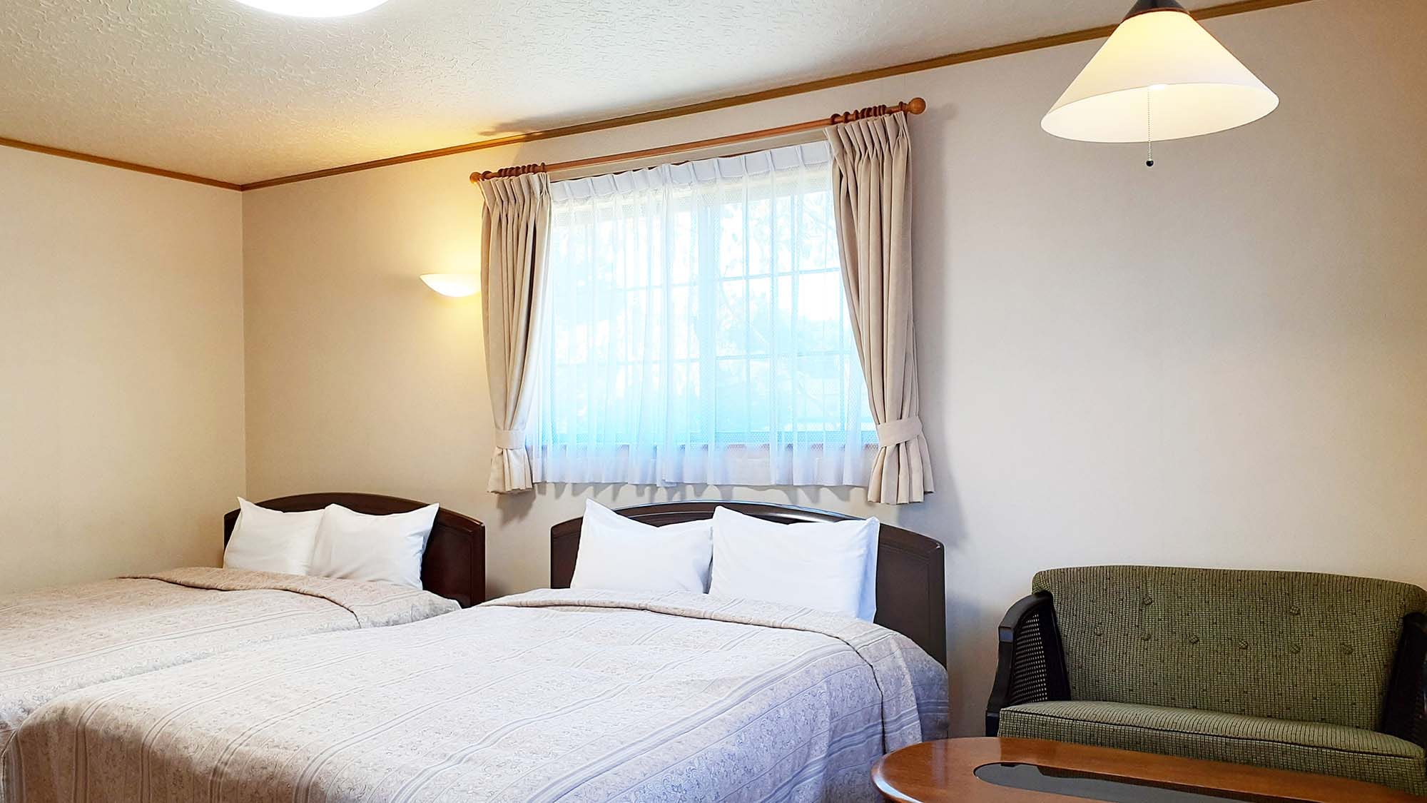・<Gedung Utama/Kamar Deluxe Twin> Direkomendasikan untuk perjalanan keluarga