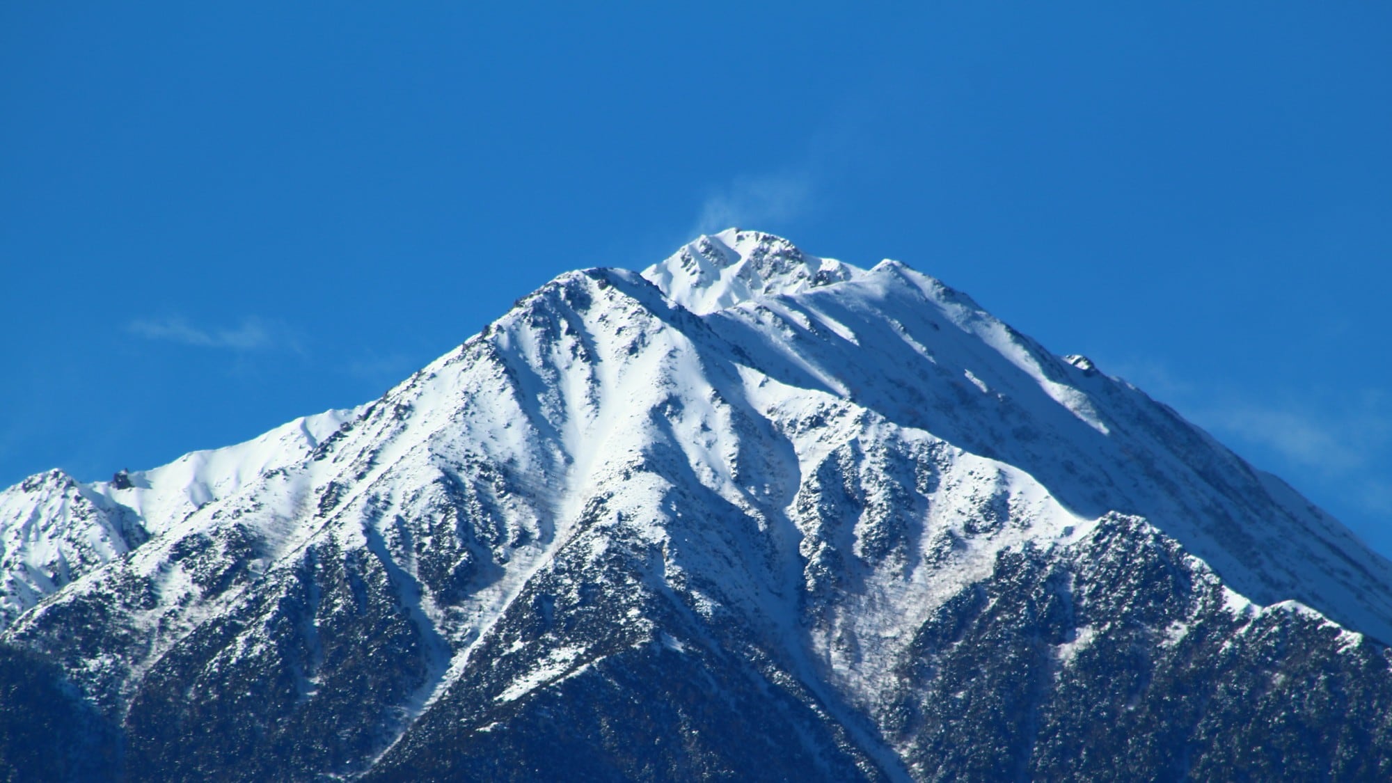 Cảnh quan dãy núi Alps phía Bắc từ Azumino