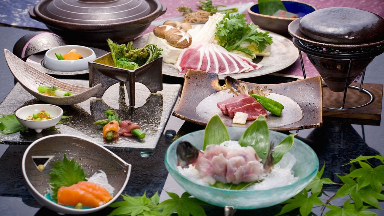 An example of dinner