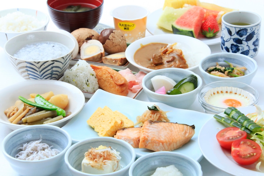 Breakfast Japanese food example
