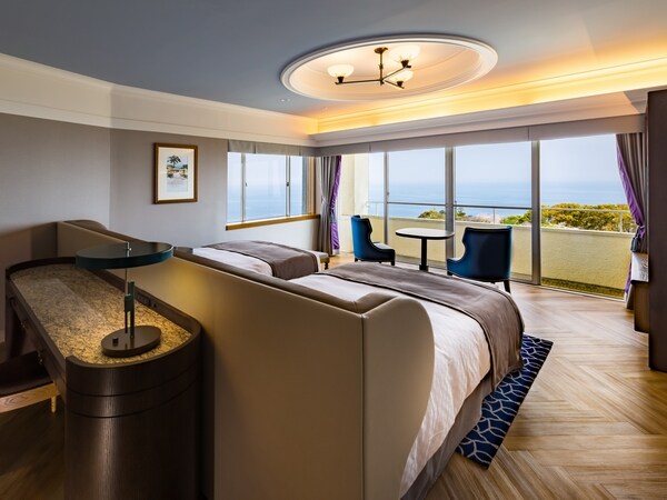 Ocean view suite [bedroom] (76.6 square meters) * with bath / shower / toilet