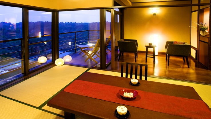 ■ Tsuruage kakurei ■ -Eternal, Maihime, Toryu, Joraku- (10 tatami mats + balcony)