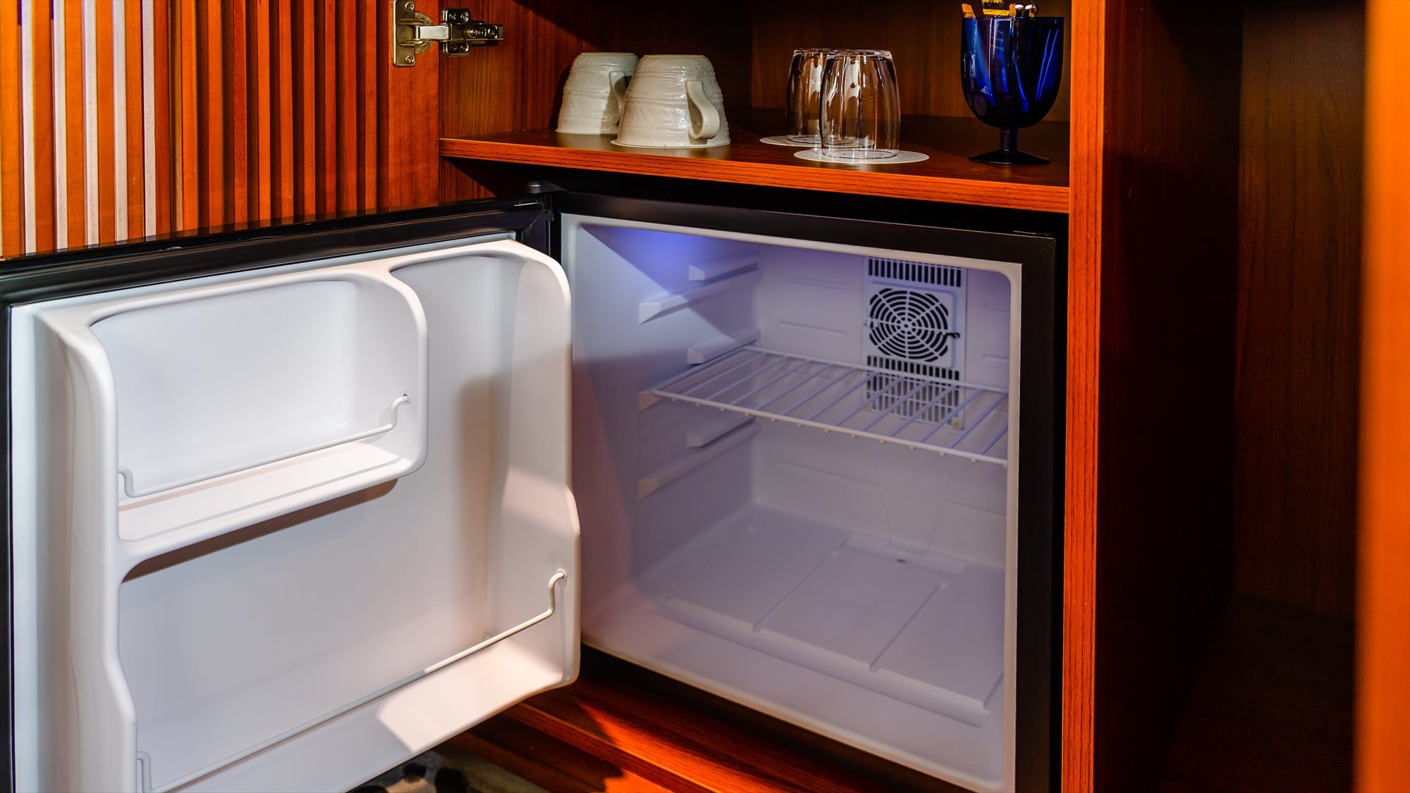 In-room refrigerator