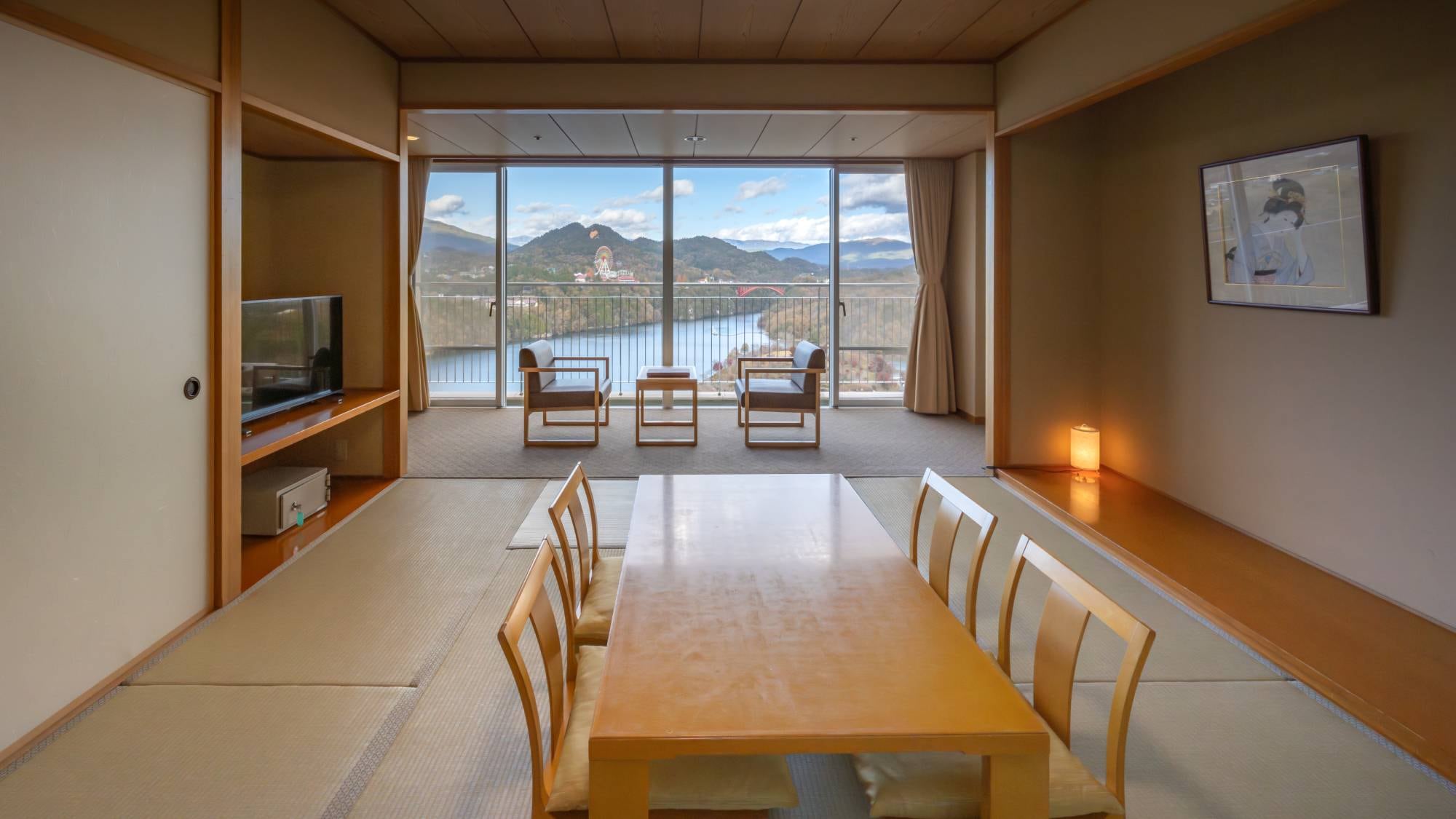 Kamar bergaya Jepang 8 tikar tatami + beranda luas ◆ Bagi yang lebih menyukai kamar sederhana bergaya Jepang