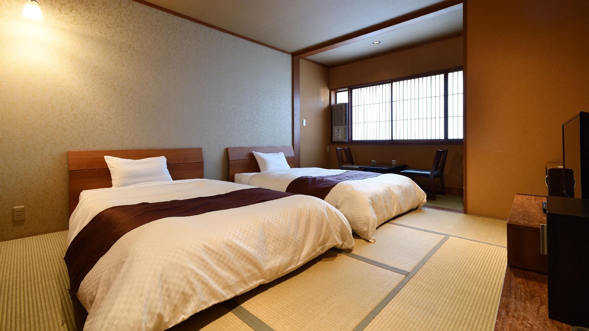 [Dilarang Merokok/Smoking] Kamar Twin (tempat tidur semi-double)