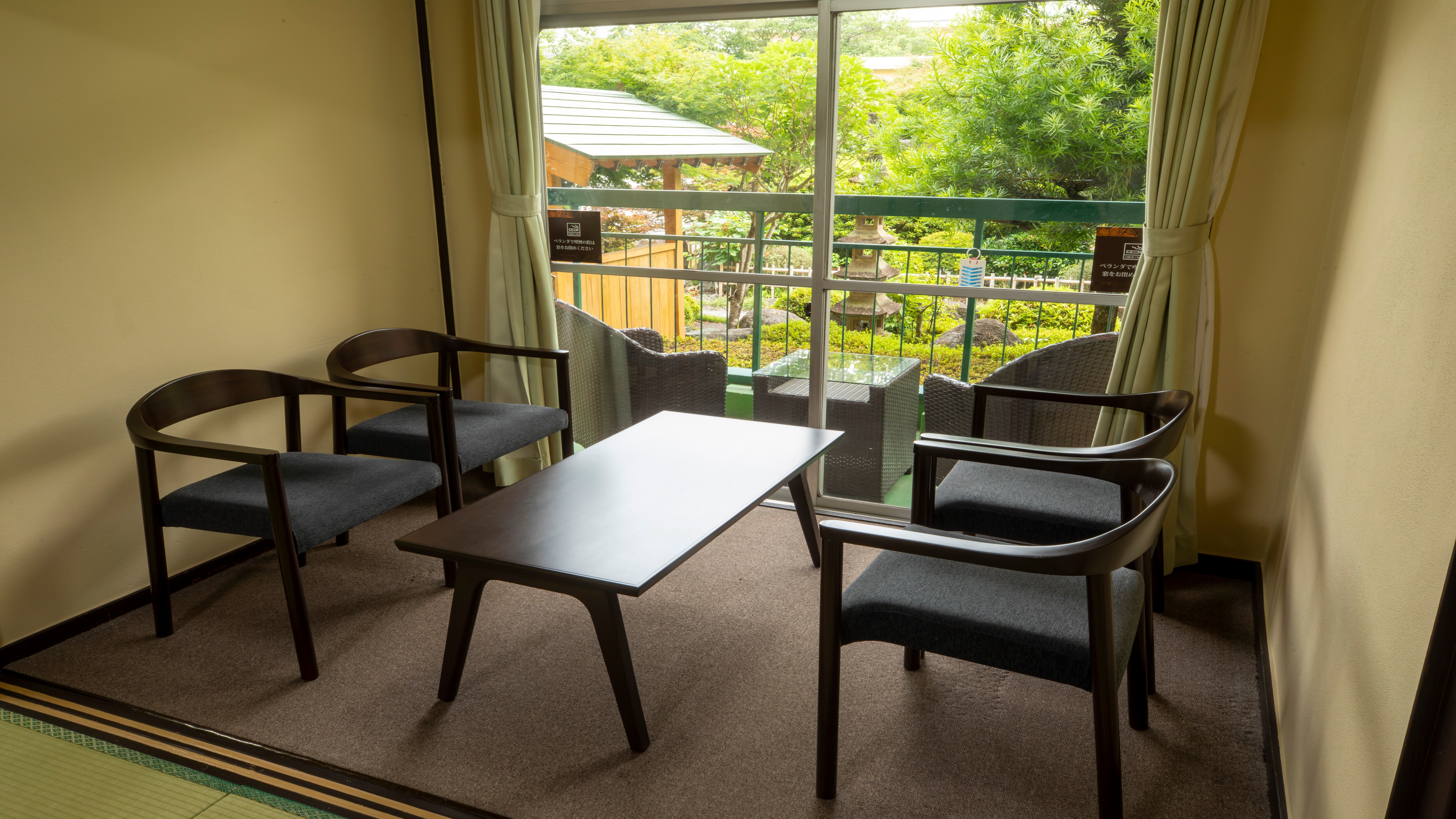 [Semi-Special Room | 1st Floor - B2 with Hinoki Indoor Bath] Japanese-style room - 44㎡ Smoking permitted on the balcony