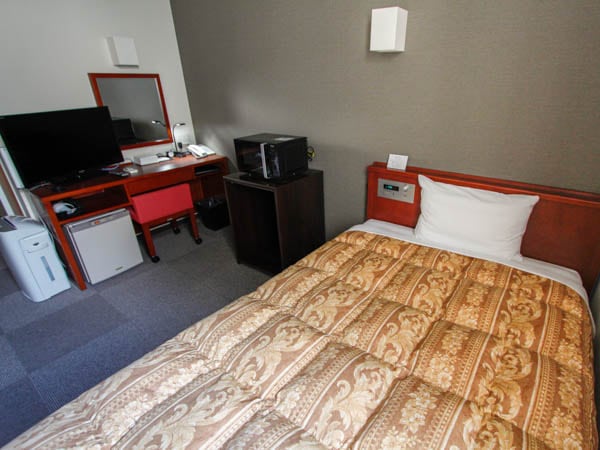 Semi-double bedroom ☆☆ All rooms equipped with Wi-Fi ♪♪
