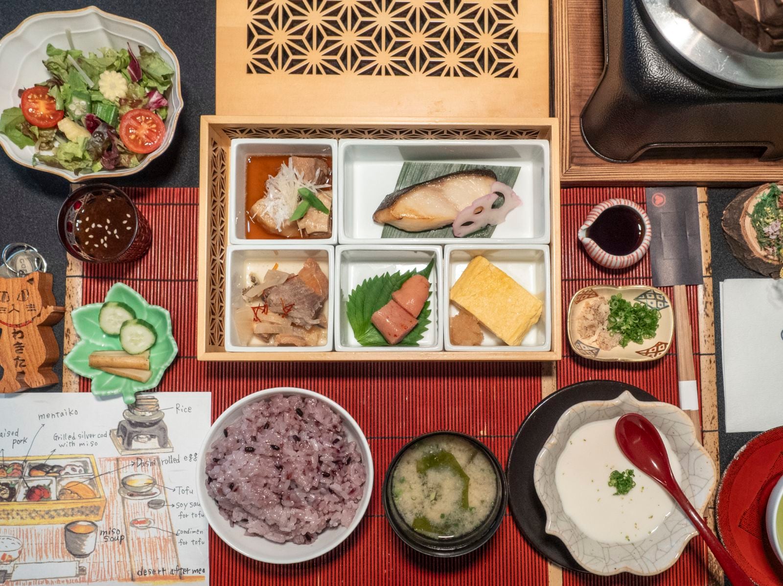 “Ryosho红白”早餐